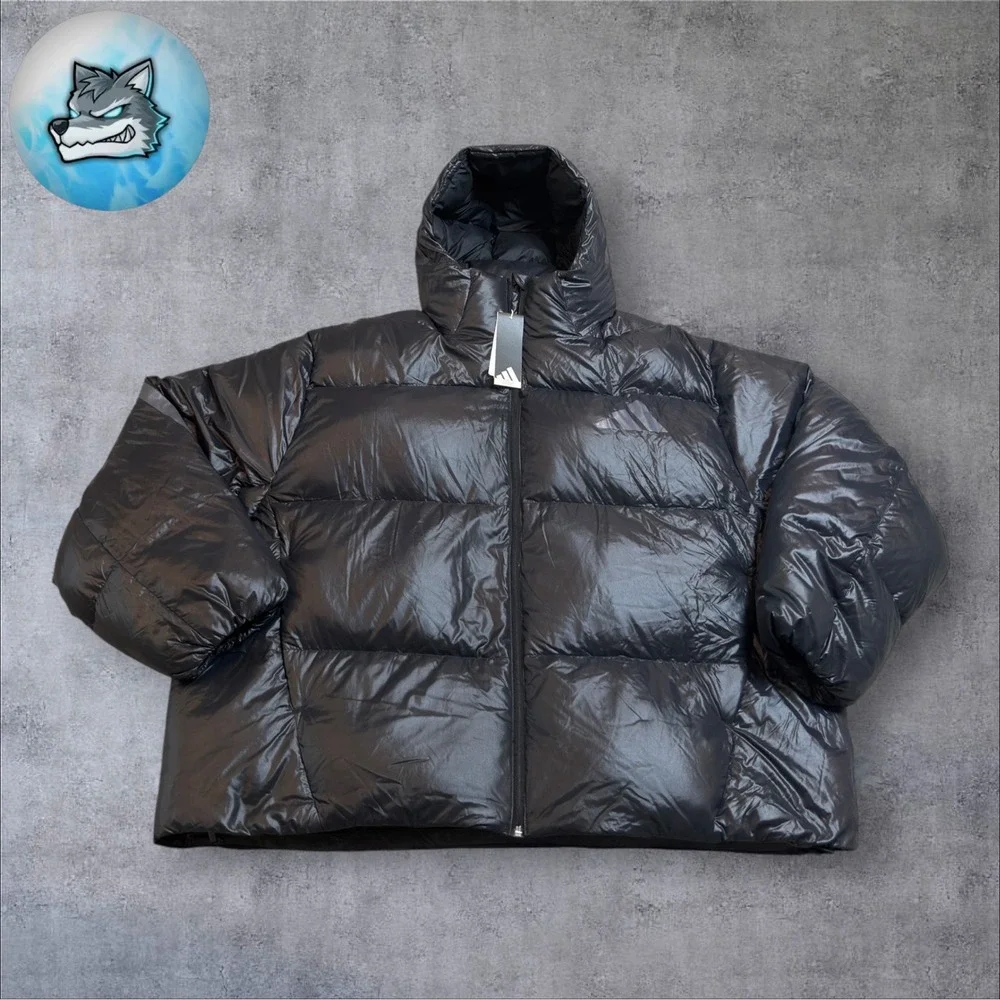 NWT Adidas Z.N.E. Climawarm Down Puffer Jacket Black Men's Size 2XL JL6905